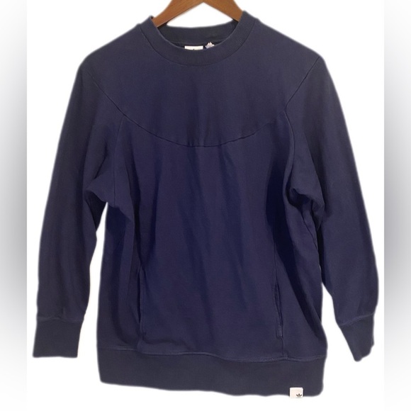 Adidas Originals XBYO Navy Sweatshirt by S. Nakamura - Size Large -EUC - Picture 6 of 11